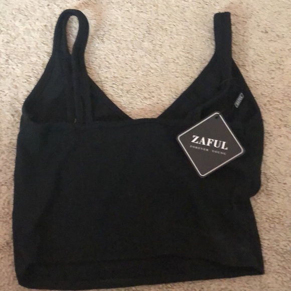 Zaful Rib-knit Tank Top - Picture 3 of 3